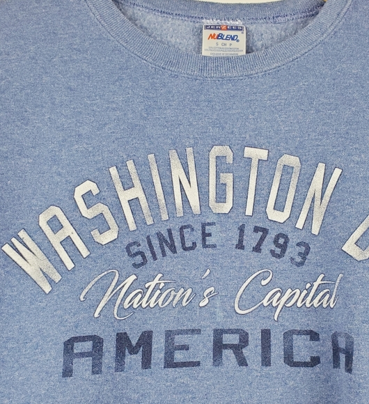 Vtg Washington DC Nations Capital America Sweat S - Picture 2 of 5